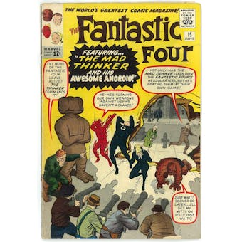Fantastic Four #15 VG+