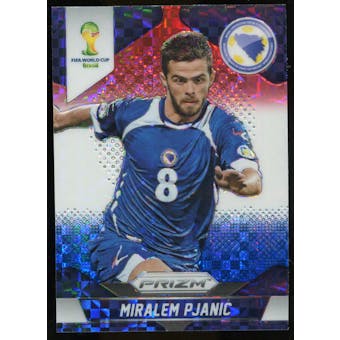 2014 Panini Prizm World Cup Prizms Red White and Blue #25 Miralem Pjanic