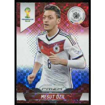2014 Panini Prizm World Cup Prizms Red White and Blue #88 Mesut Ozil