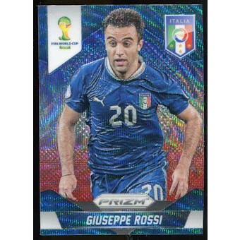 2014 Panini Prizm World Cup Prizms Blue and Red Wave #131 Giuseppe Rossi