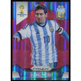 2014 Panini Prizm World Cup Prizms Red #12 Lionel Messi /149