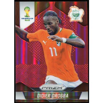 2014 Panini Prizm World Cup Prizms Red #60 Didier Drogba /149
