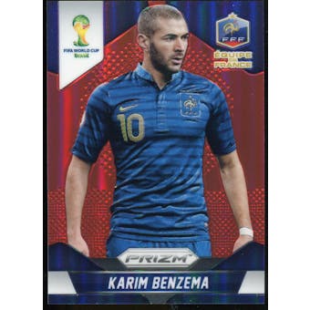 2014 Panini Prizm World Cup Prizms Red #82 Karim Benzema /149