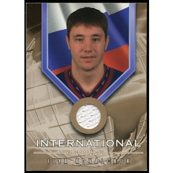 2001/02 BAP Signature Series International Medals Jersey #IB7 Ilya Kovalchuk