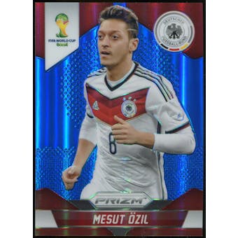 2014 Panini Prizm World Cup Prizms Blue #88 Mesut Ozil /199