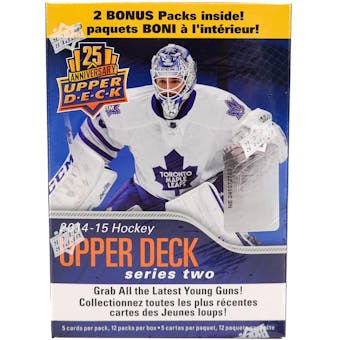2014/15 Upper Deck Series 2 Hockey 12-Pack Blaster Box