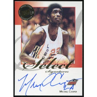 2008/09 Press Pass Legends Select Signatures #MC Michael Cooper Autograph