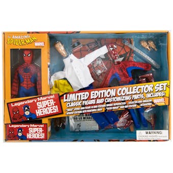 Marvel Spider-Man 8 Inch Mego Style Retro Action Figure Set