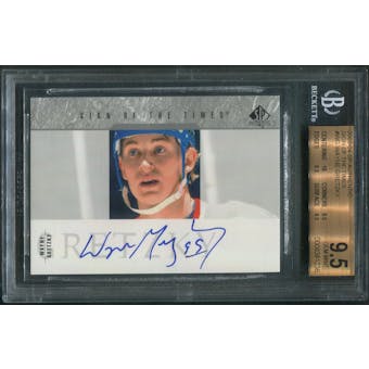 2003/04 SP Authentic #WG Wayne Gretzky Sign of the Times Auto BGS 9.5