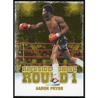 2010 Ringside Boxing Round One Gold #1 Aaron Pryor