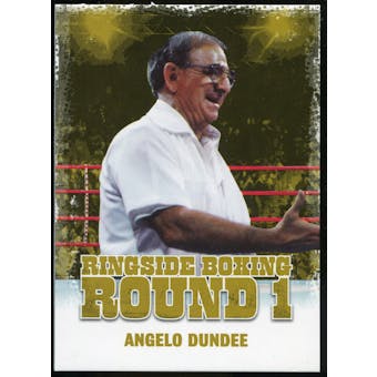 2010 Ringside Boxing Round One Gold #2 Angelo Dundee