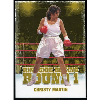 2010 Ringside Boxing Round One Gold #13 Christy Martin