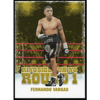2010 Ringside Boxing Round One Gold #16 Fernando Vargas
