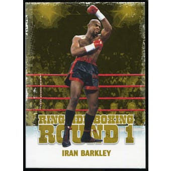 2010 Ringside Boxing Round One Gold #23 Iran Barkley