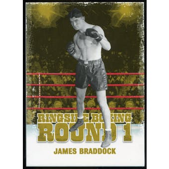 2010 Ringside Boxing Round One Gold #26 James Braddock