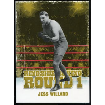 2010 Ringside Boxing Round One Gold #32 Jess Willard