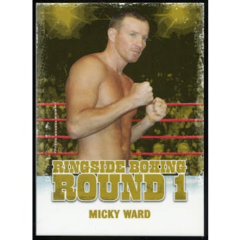 2010 Ringside Boxing Round One Gold #35 Micky Ward