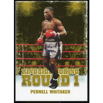 2010 Ringside Boxing Round One Gold #39 Pernell Whitaker