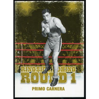 2010 Ringside Boxing Round One Gold #40 Primo Carnera