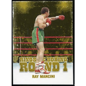 2010 Ringside Boxing Round One Gold #41 Ray Mancini