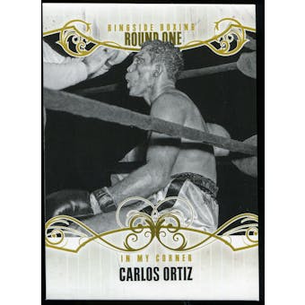 2010 Ringside Boxing Round One Gold #72 Carlos Ortiz