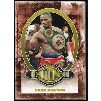 2010 Ringside Boxing Round One Gold #80 Chad Dawson