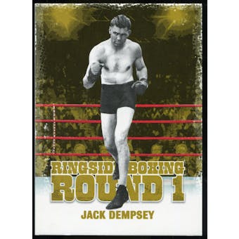 2010 Ringside Boxing Round One Gold #24 Jack Dempsey