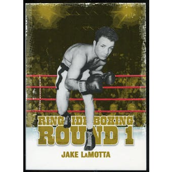2010 Ringside Boxing Round One Gold #25 Jake LaMotta