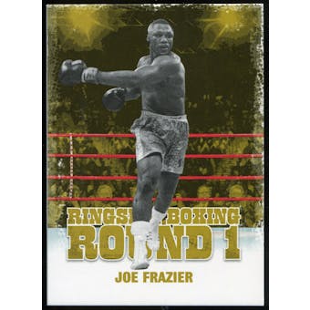 2010 Ringside Boxing Round One Gold #27 Joe Frazier