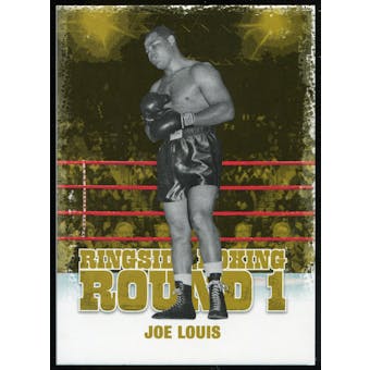 2010 Ringside Boxing Round One Gold #28 Joe Louis