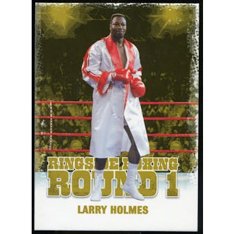 2010 Ringside Boxing Round One Gold #30 Larry Holmes