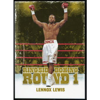 2010 Ringside Boxing Round One Gold #31 Lennox Lewis