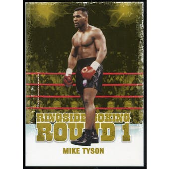 2010 Ringside Boxing Round One Gold #37 Mike Tyson