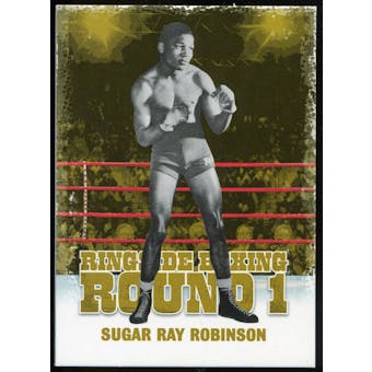 2010 Ringside Boxing Round One Gold #47 Sugar Ray Robinson