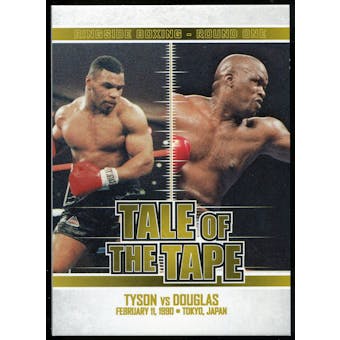 2010 Ringside Boxing Round One Gold #67 Mike Tyson/Buster Douglas