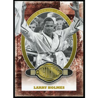 2010 Ringside Boxing Round One Gold #78 Larry Holmes