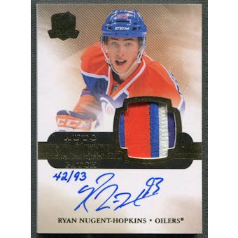2011/12 The Cup #180 Ryan Nugent-Hopkins Gold Rainbow Rookie Patch Auto #42/93