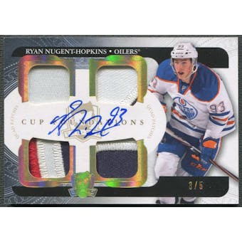 2011/12 The Cup #CFNH Ryan Nugent-Hopkins Foundations Rookie Patch Auto #3/5