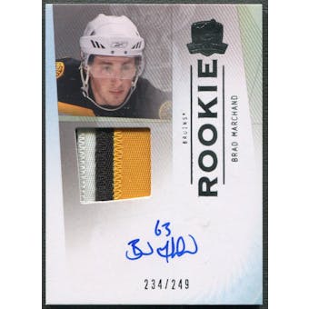 2009/10 The Cup #115 Brad Marchand Rookie Patch Auto #234/249