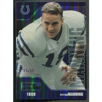 2002 Upper Deck XL #208 Peyton Manning Holofoil #17/65