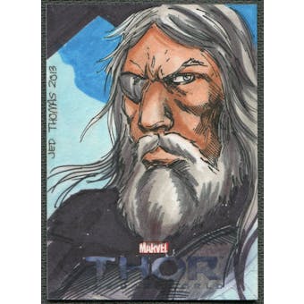 2013 Upper Deck Thor The Dark World Odin Sketch #1/1