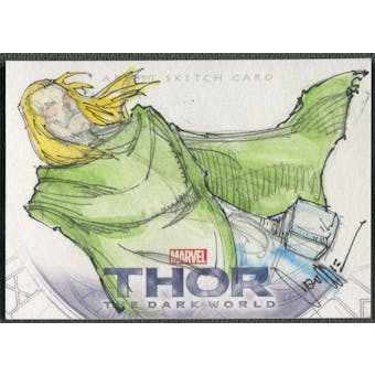 2013 Upper Deck Thor The Dark World Thor Sketch #1/1