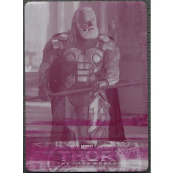 2013 Thor The Dark World #48 Odin Enters His Chambers Printing Plate Magenta #1/1