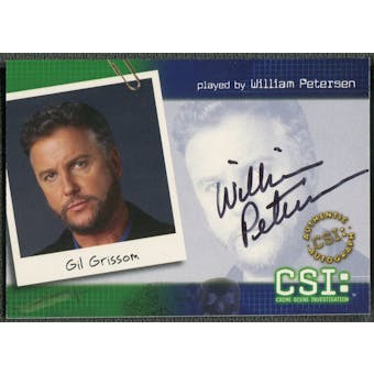 2004 CSI Series Two #CSIB1 William Petersen as Gil Grissom Auto