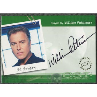 2003 CSI Series One #CSIA1 William Petersen as Gil Grissom Auto