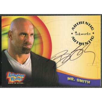 2003 Looney Tunes Back in Action #A5 Bill Goldberg Auto