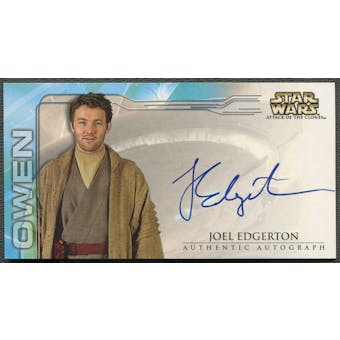2002 Star Wars Attack of the Clones Widevision #13 Joel Edgerton as Owen Lars Auto