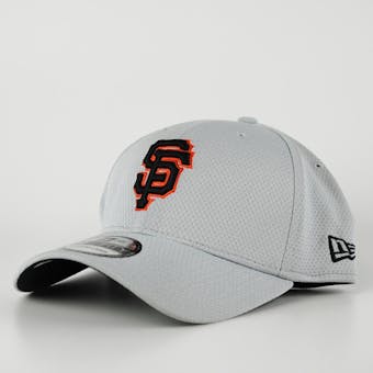 San Francisco Giants New Era Grey 39Thirty Double Timer Flex Fit Hat (Adult S/M)