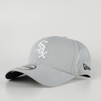 Chicago White Sox New Era Grey 39Thirty Double Timer Fitted Hat (Adult M/L)