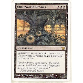Magic the Gathering 9th Edition Single Underworld Dreams - SLIGHT PLAY (SP)